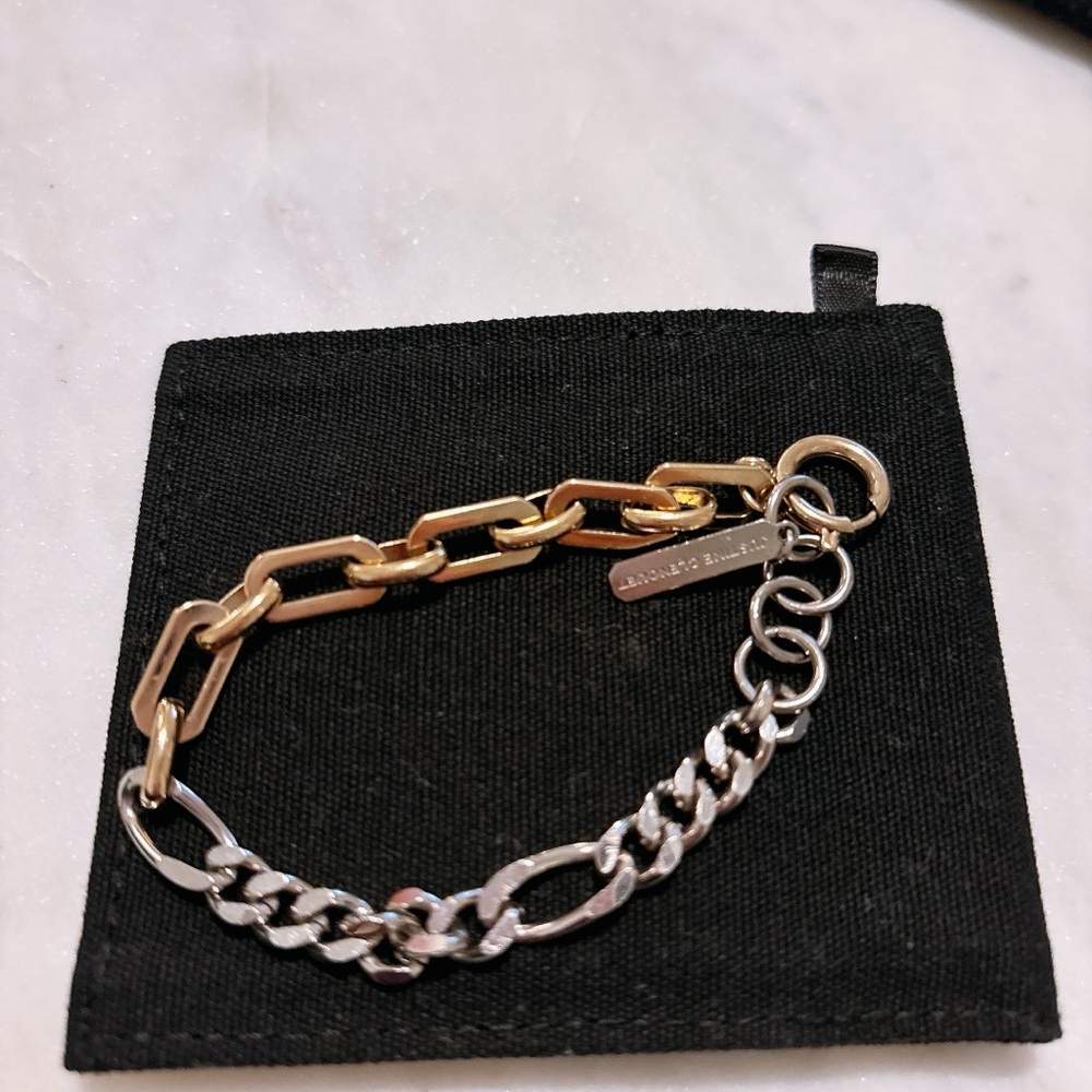 Justine Clenquet Gold and Silver Vesper Bracelet